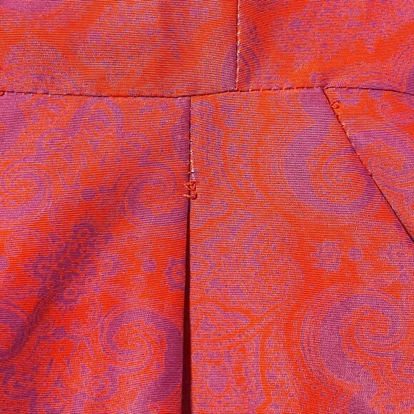 J.Crew Ella Dress in Medallion Paisley Size 2 *Has Pockets!* - Picture 11 of 13